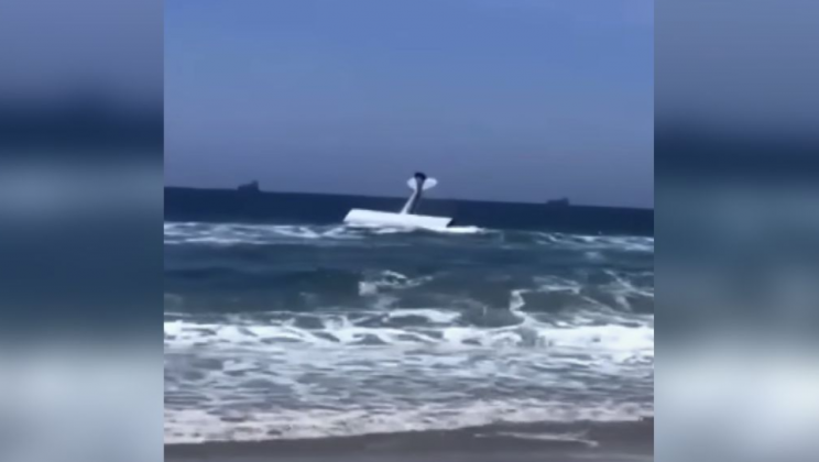 Two teen lifeguards see plane nosediving into the ocean and dash in to save the pilot’s life