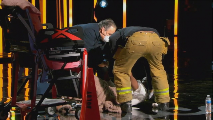 American Idol contestant suffers scary collapse