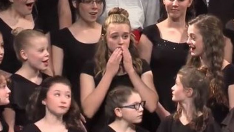 Young Girl Has No Idea Deployed Mother Will Show Up To Her School Concert