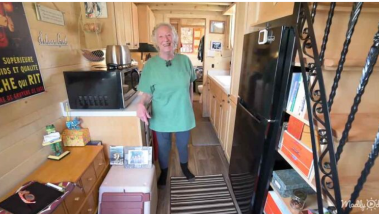 At 77 she sold half of her stuff to live in a “senior approved” tiny home