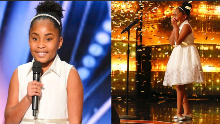 9-year-old girl makes AGT history by singing with a voice that’s well beyond her years