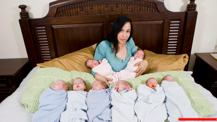 What Nadia Suleman looks like today, who in 2009 gave birth to eight children, having already six children