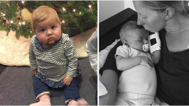 The belly of a 3-month-old girl grew and grew – doctors looked once and realized the terrible truth