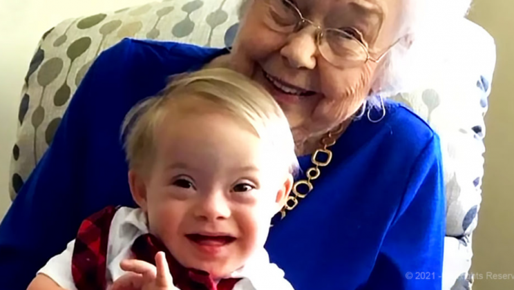 Newest Gerber baby meets the original who is over 90 years old