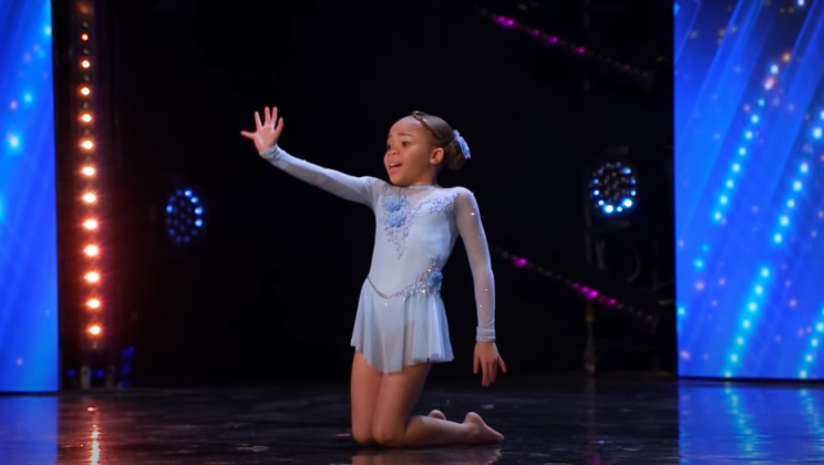 7-year-old dancer has Simon saying “I absolutely loved it”
