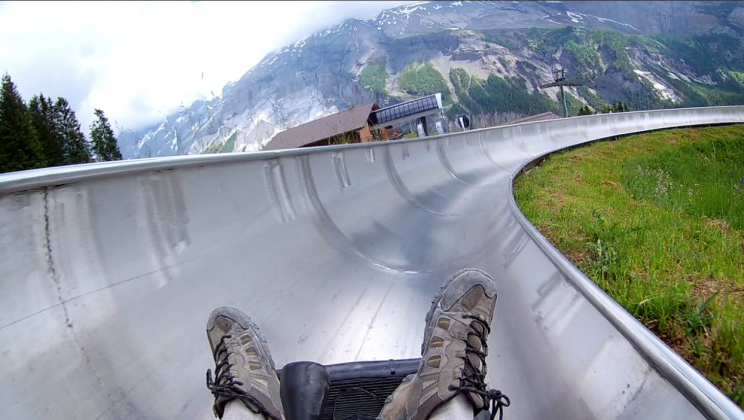 Roller coasters can’t compare to this magnificent Switzerland mountain coaster