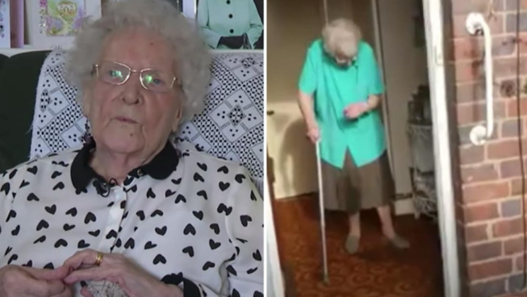 Garbage Man Surprises Great Grandmother On Her 100th Birthday With Heartwarming Gesture