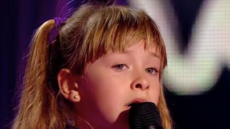 Timid 6-Year-Old Girl Looks Soulfully Into Judges’ Eyes Then Belts Out Song They’ll Never Forget