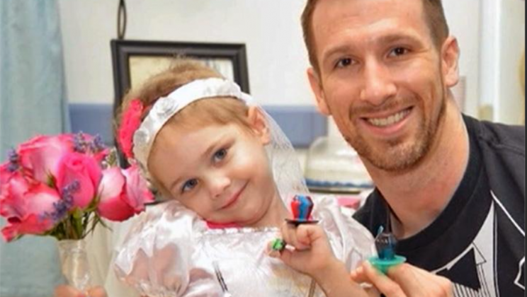 The most touching wedding on the planet: the bride is 4 years old, and the groom is 30