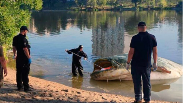 Fishermen fainted when they found this inside the caught catfish