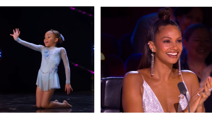 7-year-old Skylar Blu shocks with her dance performance