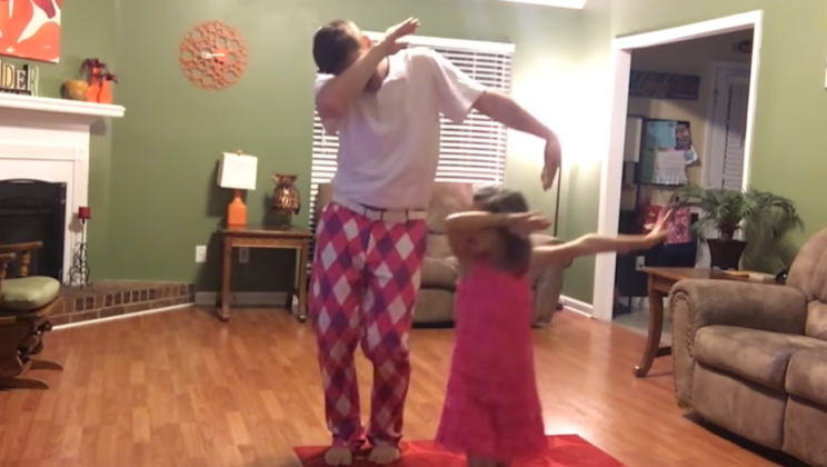 Over 14.5 million people have watched a dad’s adorable dance with his daughter… Watch it here!