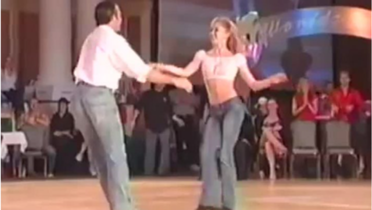 Jason Colacino and Katie Boyle Dazzle with High-Energy “Honky Tonk” Dance Routine