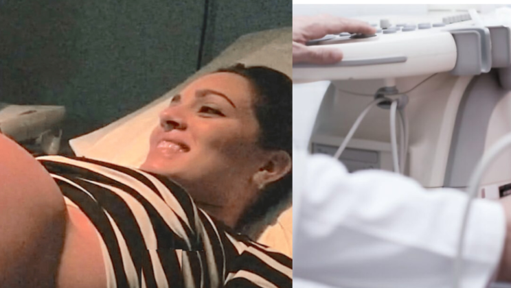 The mother had 4 babies in her huge belly – so the doctor looked at the ultrasound and realized that something was really wrong