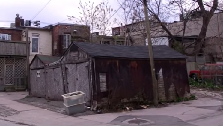 The neighbors laughed at the spouses when they bought the old garage