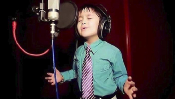 The little boy became famous due to his excellent voice and performance. Today it is heard around the world