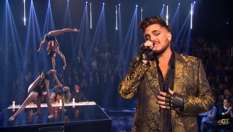 Fans rave over Adam Lambert’s incredible rendition of “Chandelier”