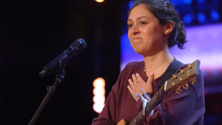 AGT judges burst into tears when the stuttering “Amanda Mammana” contestant started singing