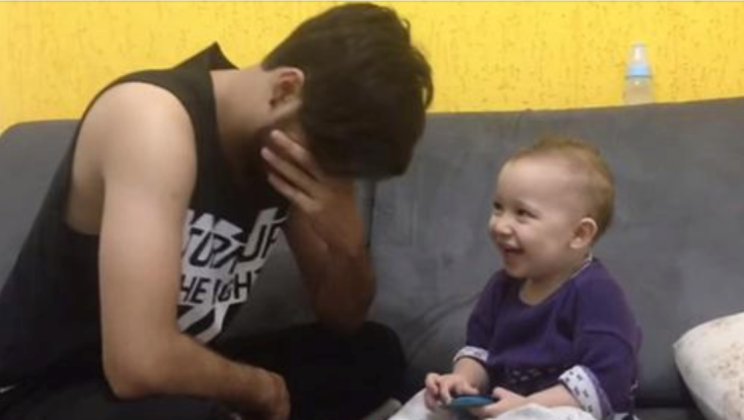 This Daddy Tries to Sing. That’s why I love babies!