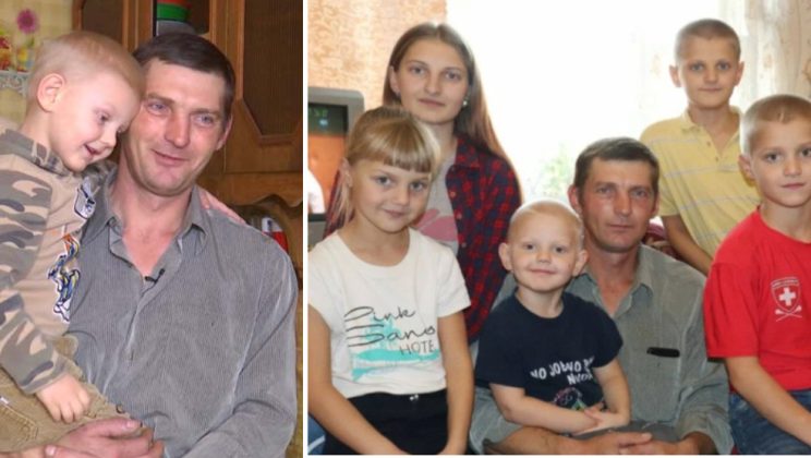 He was left with four children, but he adopted a fifth and raised them all by himself. This person is truly admirable.