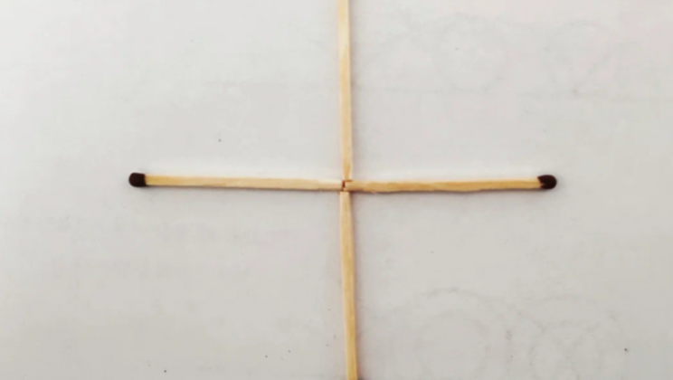 Mindbender: Can You Make a Square by Moving ONLY 1 Matchstick?