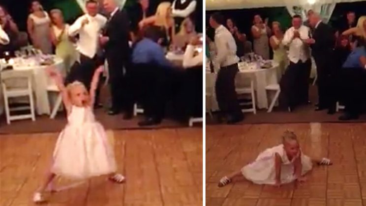 Adorable Flower Girl Steals the Show with Infectious Dance Moves
