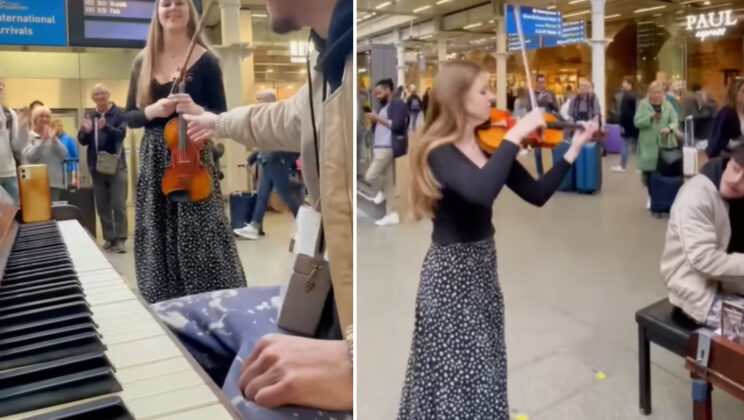 An Impromptu Collaboration Between an Award-Winning Pianist and a Virtuoso Violinist Takes the Internet by Storm!