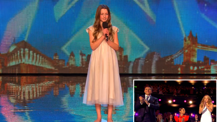 Simon Never Expected This 12-Year-Old to Reach the Highest Notes—Everyone Jumped as She Hit the Final Note