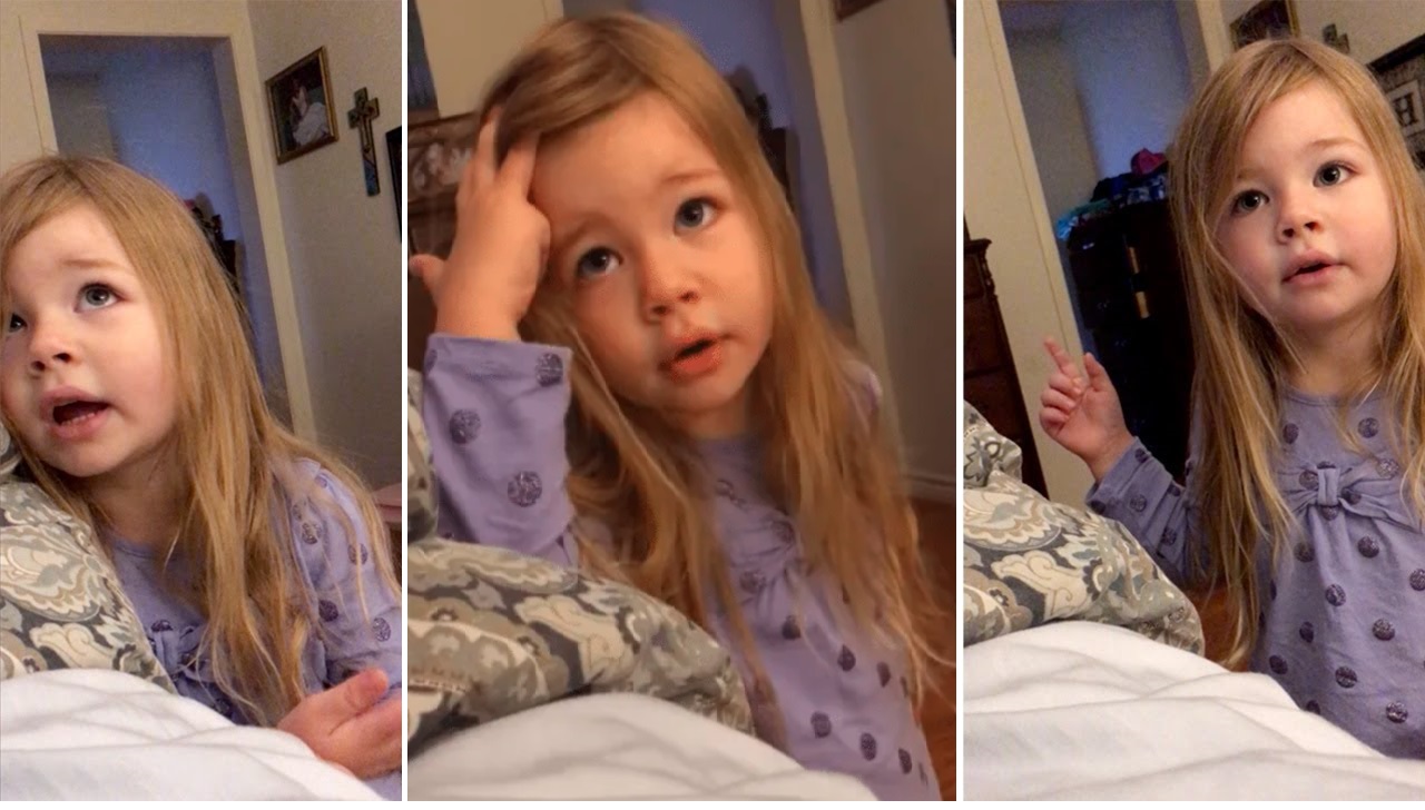 Adorable 3-Year-Old Gives Dad Hilarious Lecture About Leaving the Toilet Seat Up