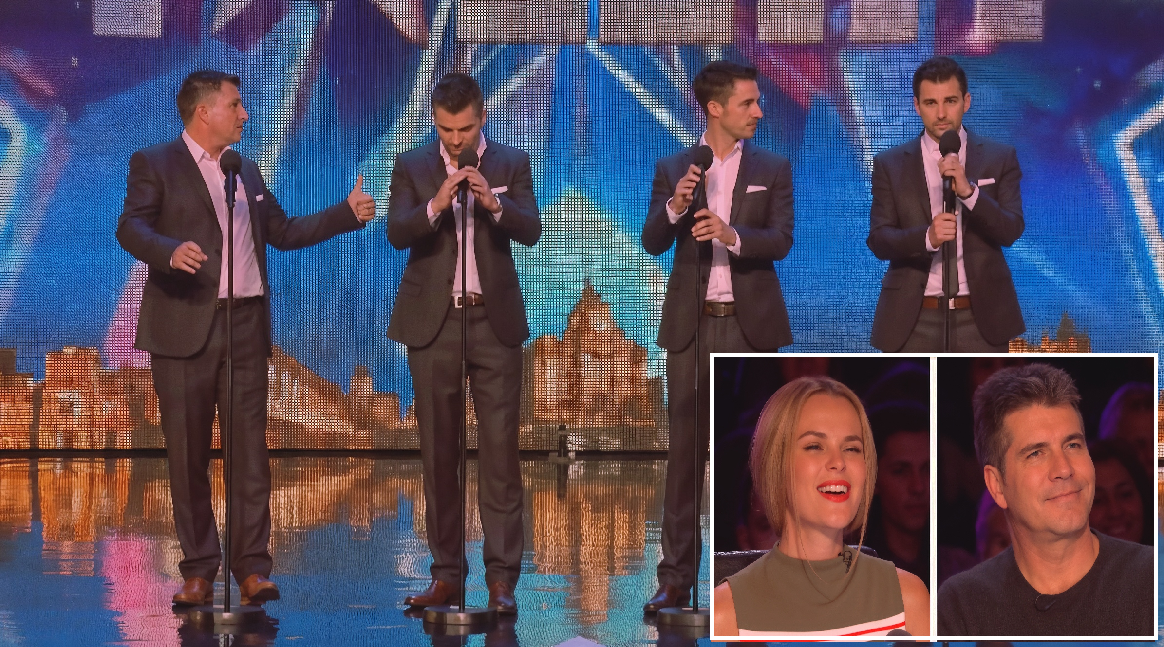 Simon Cowell’s heart melts after hearing this father-son group perform! 