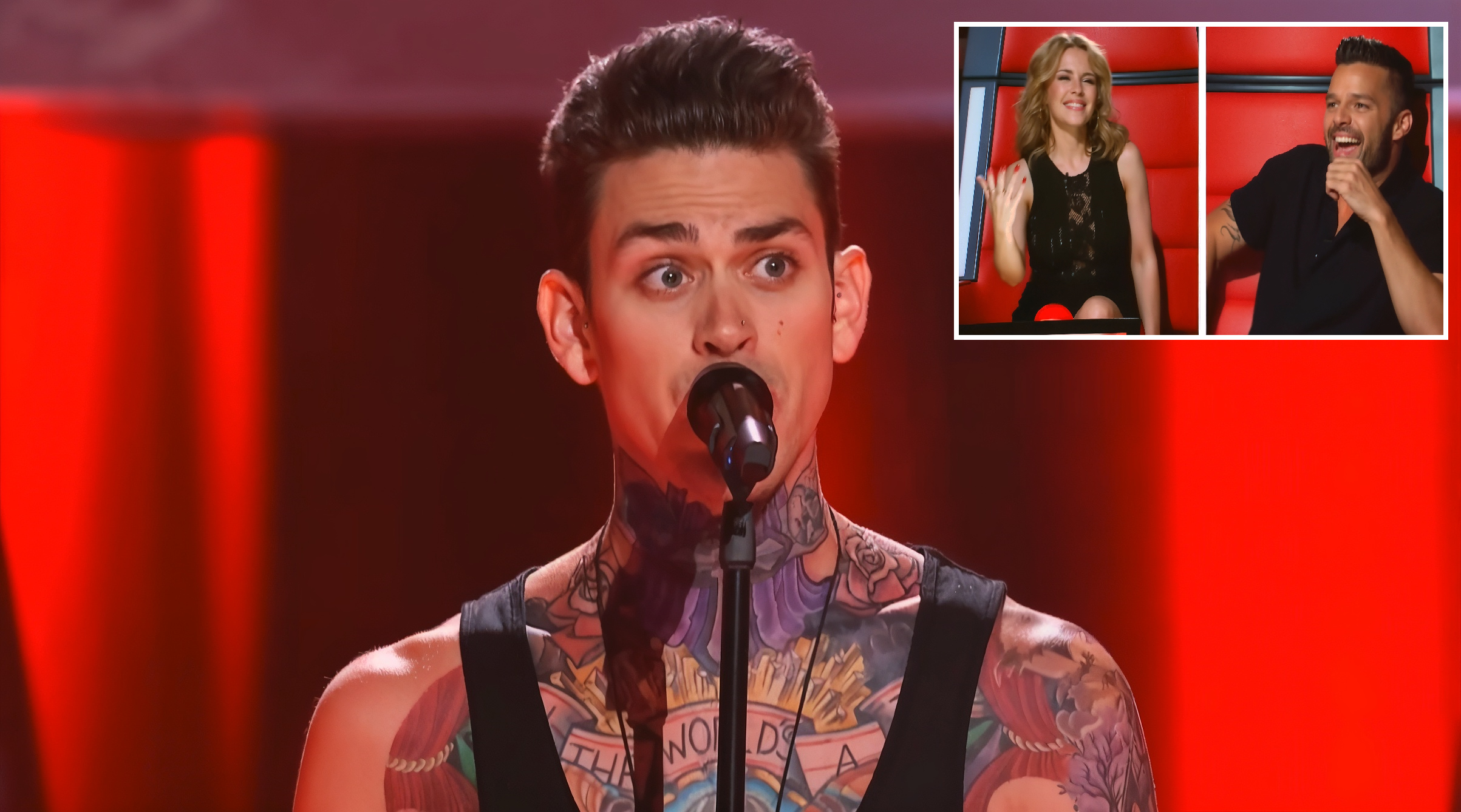 He Came Onstage Covered In Tattoos. But When He Opened His Mouth? I Can’t Believe It…
