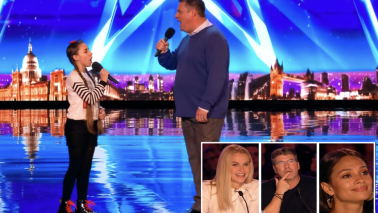 Father and daughter amaze BGT audience with operatic rendition of “The Prayer”