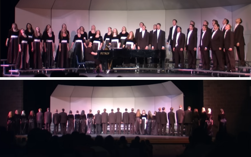 Choir Surprises Audience with ‘Lone Ranger’ Theme, Their Sudden Turn Sparks Uncontrollable Laughter