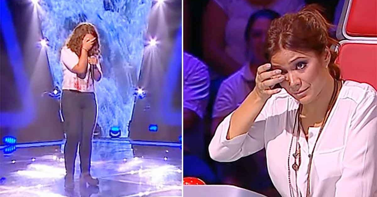 Timid teen breaks down in tears after singing “Hallelujah.” But her chilling rendition is one judges will never forget