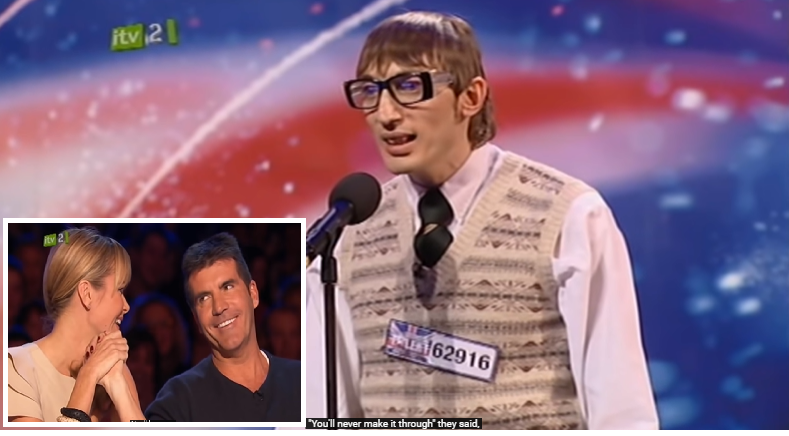 This talented librarian wants to wow the judges with his poetry. But it has a twist!