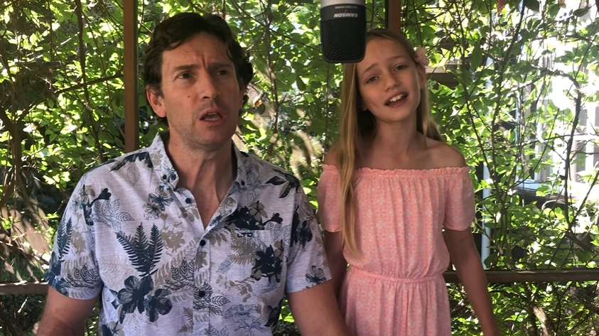 Father and Daughter Sing “The Prayer” in Stunning Duet