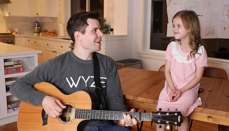 7-Year-Old Claire Crosby Amazes the Internet With “Shallow” Duet With Her Dad