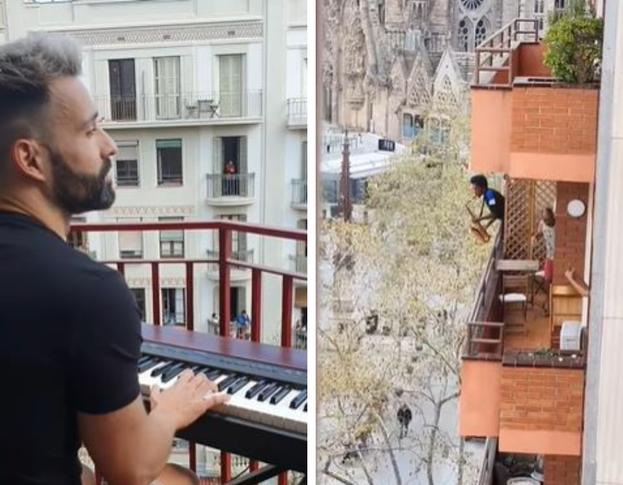 Man Plays “Titanic” Song On The Piano In Barcelona
