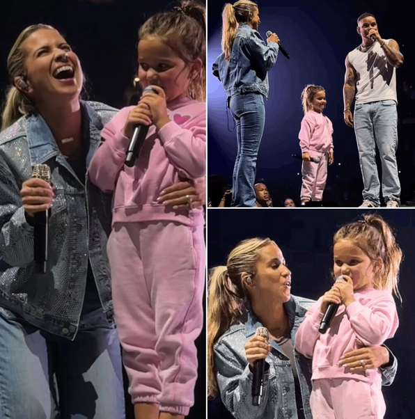 La hija de Kane y Katelyn Brown conquista el escenario con tan solo cinco años