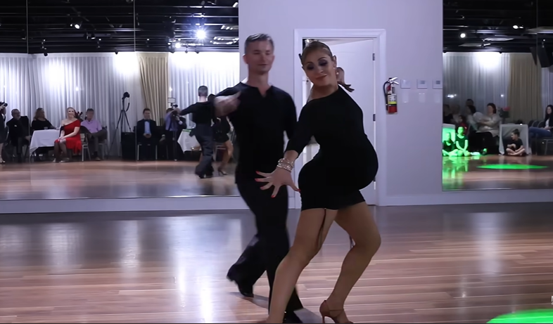 35 Weeks Pregnant and Still Dancing — Just Wait Until She Steps to the Left!