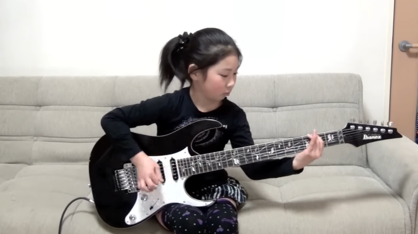 Meet the 8-Year-Old Guitarist Playing Like a True Rock Star