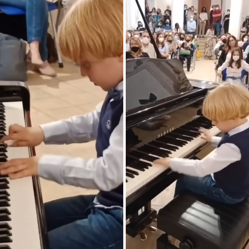 5-Year-Old Piano Genius Stuns the World with Mozart Masterpiece